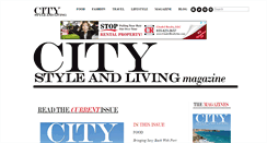 Desktop Screenshot of citystyleandliving.com