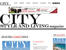 Tablet Screenshot of citystyleandliving.com